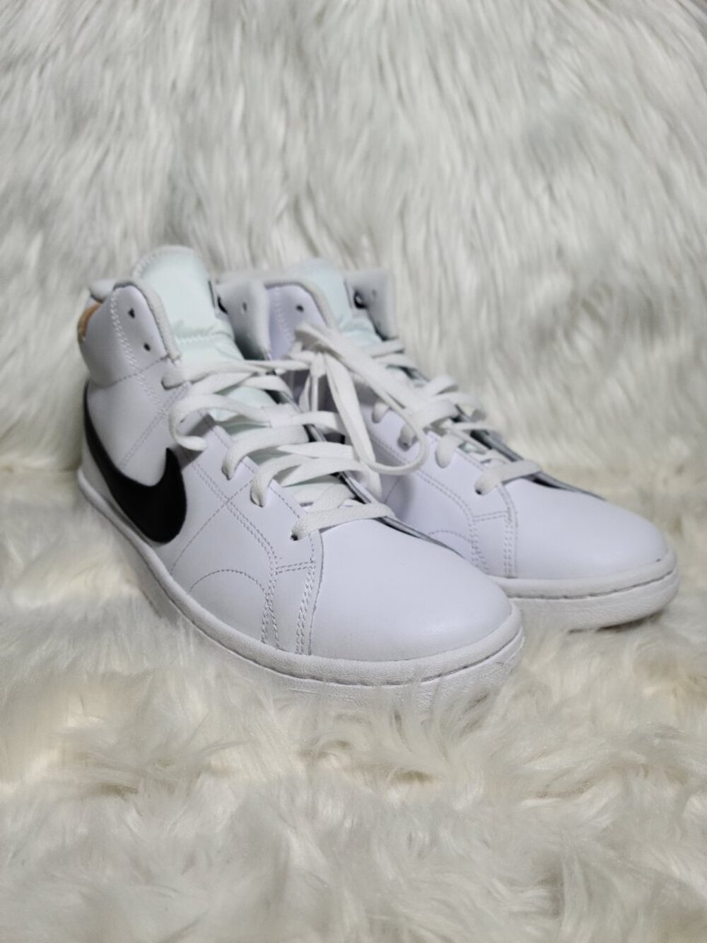 Nike Court Royale Mid White Onyx Men 9 NEW